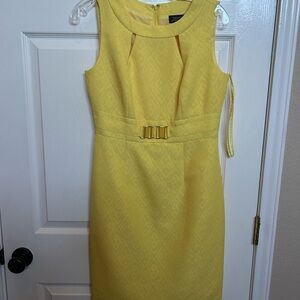 Yellow Sleeveless Dress